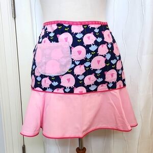 Vintage Pig Handmade Half Apron